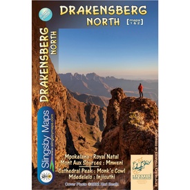 Wandelkaart 1&2 South Africa: Drakensberg North | Slingsby Maps