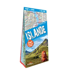 Wegenkaart - landkaart Map & Guide ijsland / Islande | TerraQuest