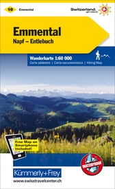 Wandelkaart 10 Emmental - Napf - Entlebuch | Kümmerly & Frey