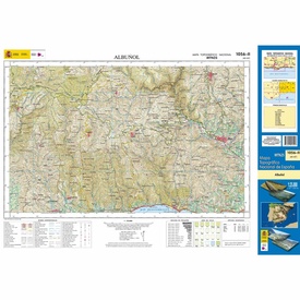 Topografische kaart 1056-II Albuñol | CNIG - Instituto Geográfico Nacional1