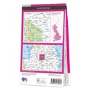 Wandelkaart - Topografische kaart 110 Landranger Sheffield & Huddersfield, Glossop & Holmfirth | Ordnance Survey