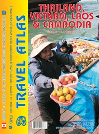 Wegenatlas Travel Atlas Thailand, Vietnam, Laos & Cambodia | ITMB