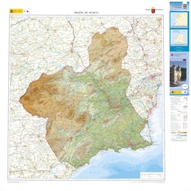 Wegenkaart - landkaart Mapa Provincial Murcia | CNIG - Instituto Geográfico Nacional