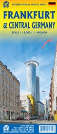 Stadsplattegrond - Wegenkaart - landkaart Frankfurt / Midden-Duitsland | ITMB