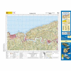 Topografische kaart 64-I Zarautz | CNIG - Instituto Geográfico Nacional1