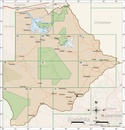 Topografische kaart 1 Botswana | Topographic Survey