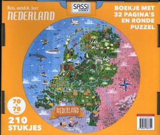 Legpuzzel Reis, ontdek, leer Nederland | Lantaarn Publishers