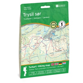 Wandelkaart 3042 Topo 3000 Trysil Sor - zuid | Nordeca