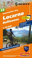 Locarno / Bellinzona MTB kaart