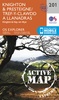 Wandelkaart - Topografische kaart 201 OS Explorer Map | Active Knighton / Presteigne | Ordnance Survey