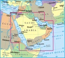 Wegenkaart - landkaart Saudi Arabia - Saudi Arabië | Gizi Map