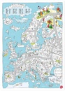 Kleurboek Europa Speel- en kleurplaat | Very Mappy