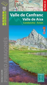 Wandelkaart 04 Valle de Canfranc - Valle de Aisa | Editorial Alpina