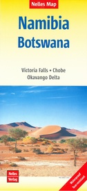 Wegenkaart - landkaart Namibië - Botswana | Nelles Verlag