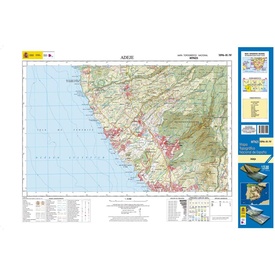 Topografische kaart 1096-III/IV Adeje (Tenerife) | CNIG - Instituto Geográfico Nacional1