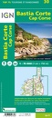 Fietskaart - Wandelkaart 75030 Bastia Corte Corsica | IGN - Institut Géographique National