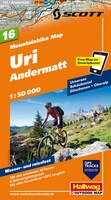 Uri / Andermatt MTB kaart