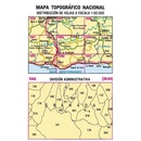 Topografische kaart 1042 MT50 Lanjarón | CNIG - Instituto Geográfico Nacional