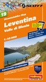 Mountainbikekaart 19 Leventina / Valle die Blenio MTB kaart | Hallwag