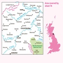 Wandelkaart - Topografische kaart 074 Landranger Kelso & Coldstream, Jedburgh & Duns | Ordnance Survey