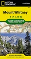 Wandelkaart 322 Topographic Map Guide Mount Whitney | National Geographic