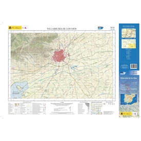 Topografische kaart 737-IV Villarrubia de los Ojos | CNIG - Instituto Geográfico Nacional1