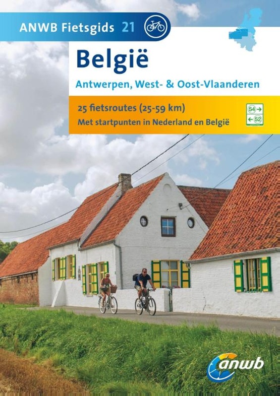 Fietsgids 21 België Antwerpen, West- & Oost-Vlaanderen | ANWB Media ...