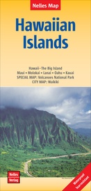 Wegenkaart - landkaart Hawaiian Islands - Hawaii | Nelles Verlag