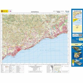 Topografische kaart 1072-I/III Estepona | CNIG - Instituto Geográfico Nacional1