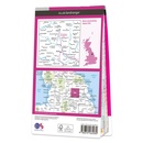 Wandelkaart - Topografische kaart 105 Landranger York & Selby | Ordnance Survey