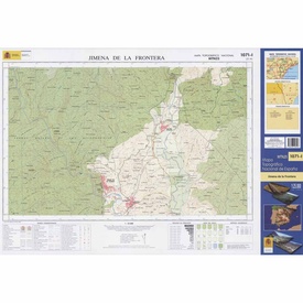 Topografische kaart 1071-I Jimena de la Frontera | CNIG - Instituto Geográfico Nacional1