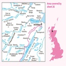 Wandelkaart - Topografische kaart 026 Landranger Inverness & Loch Ness, Strathglass | Ordnance Survey