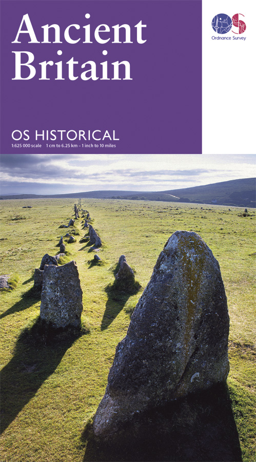 Online bestellen: Wegenkaart - landkaart Ancient Britain | Ordnance Survey