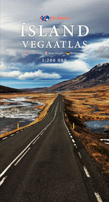 Wegenatlas - landkaart IJsland 1: 200.000 | Ferdakort | 