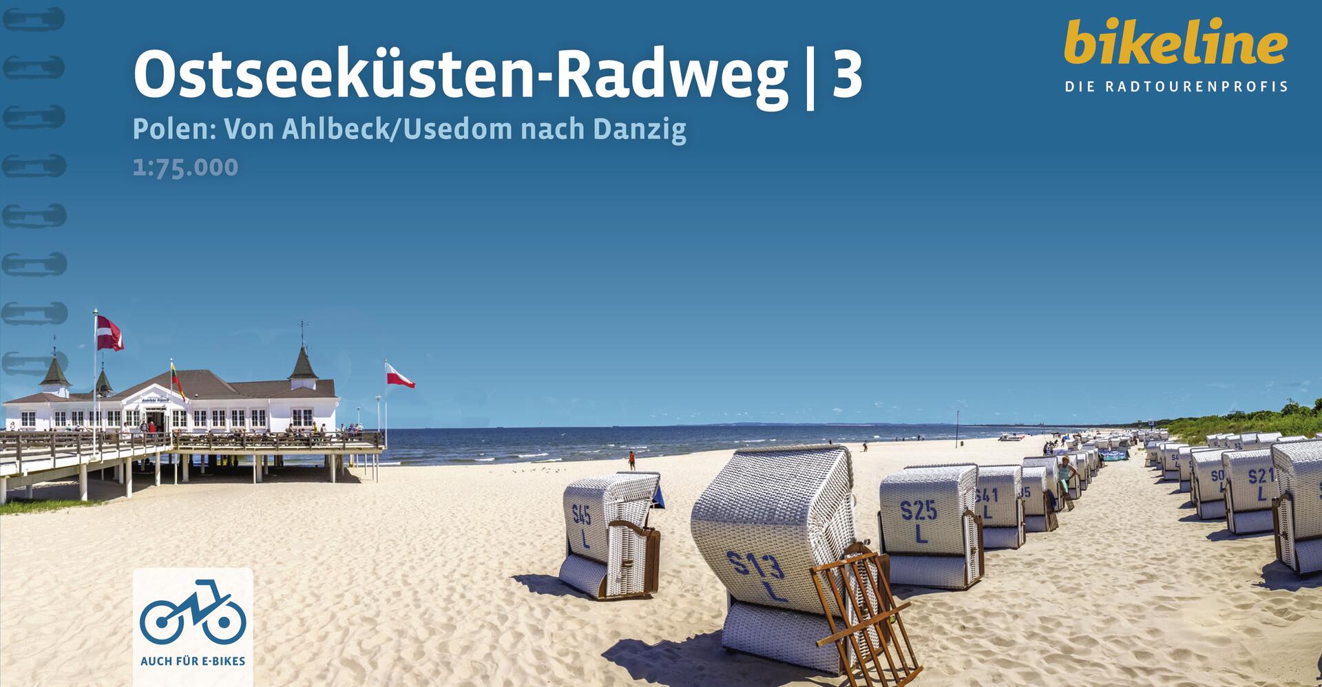 Online bestellen: Fietsgids Bikeline Ostseeküstenradweg 3: Polen - Ahlbeck / Usedom nach Danzig | Esterbauer