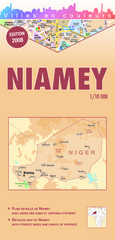 Plattegrond Plan de la ville de Niamey ( Niger ) | Laure Kane | 