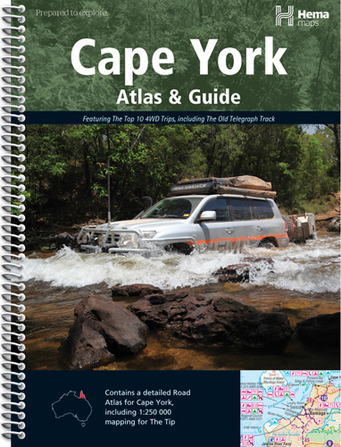 Wegenatlas Cape York Atlas &amp; Guide | Hema maps | 