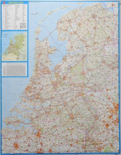 Wandkaart 34 Nederland Basic,…