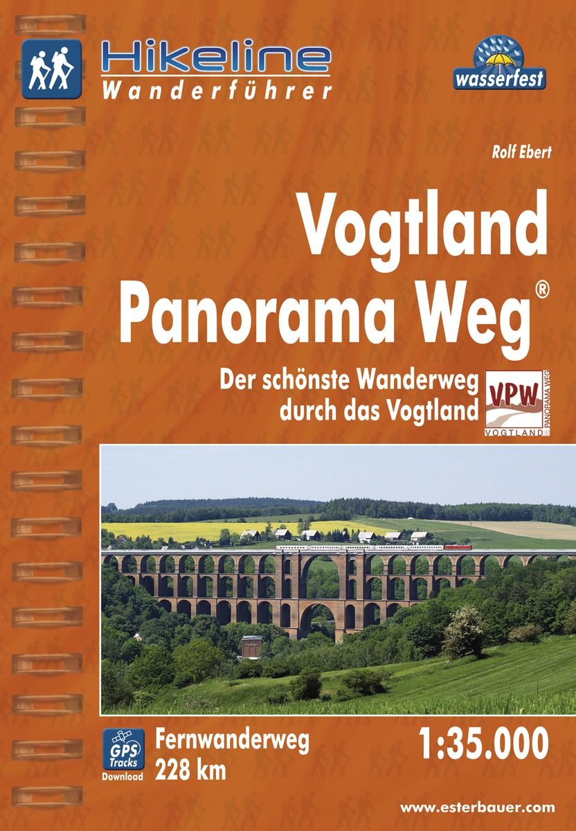 Wandelgids Hikeline Vogtland P…