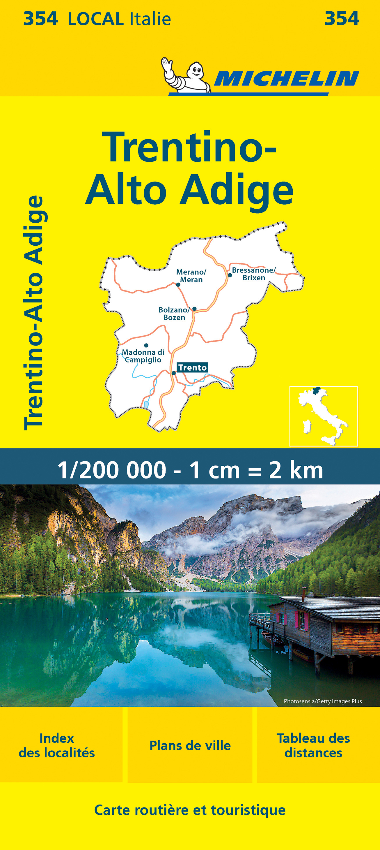 Online bestellen: Wegenkaart - landkaart 354 Dolomieten - Trentino - Alto Adige | Michelin