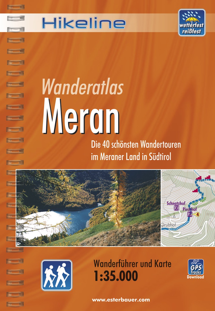 Wandelgids Hikeline Meran | Es…