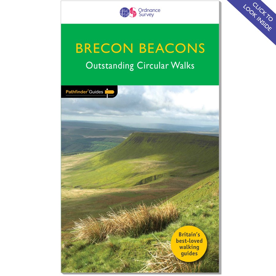 Online bestellen: Wandelgids 018 Pathfinder Guides Brecon Beacons | Ordnance Survey