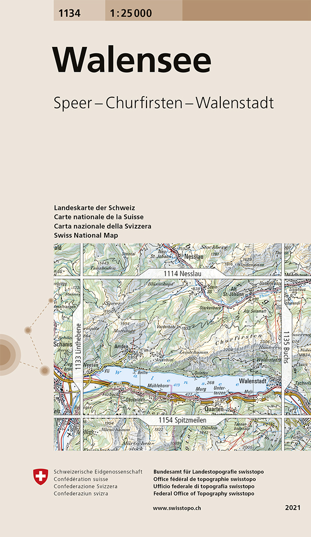 Wandelkaart - Topografische ka…