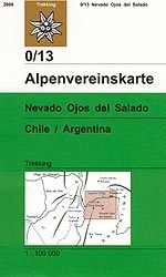 Online bestellen: Wandelkaart 0/13 Alpenvereinskarte Nevado Ojos del Salado - Chili / Argentinië | Alpenverein