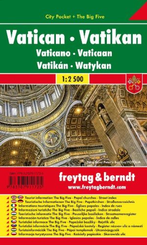 Online bestellen: Stadsplattegrond Vaticaanstad - Vatican - Vatikan | Freytag & Berndt