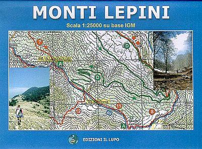 Online bestellen: Wandelkaart 06 Monti Lepini | Edizione il Lupo
