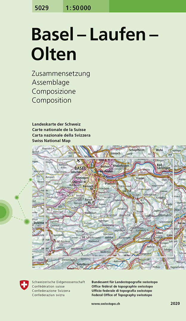 Wandelkaart - Topografische ka…