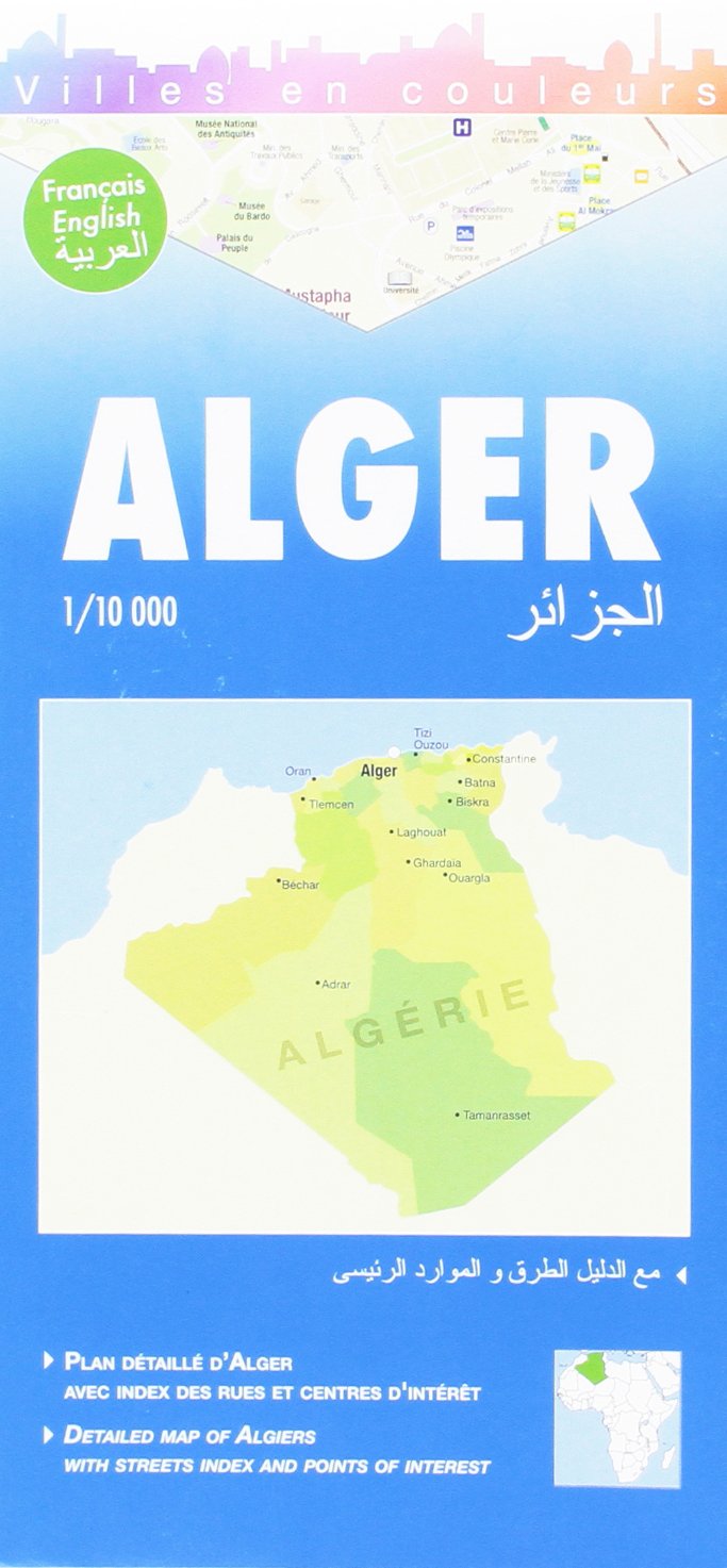 Online bestellen: Stadsplattegrond Algiers | Laure Kane