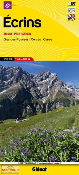 Online bestellen: Wandelkaart 5 Ecrins Massif | Didier Richard