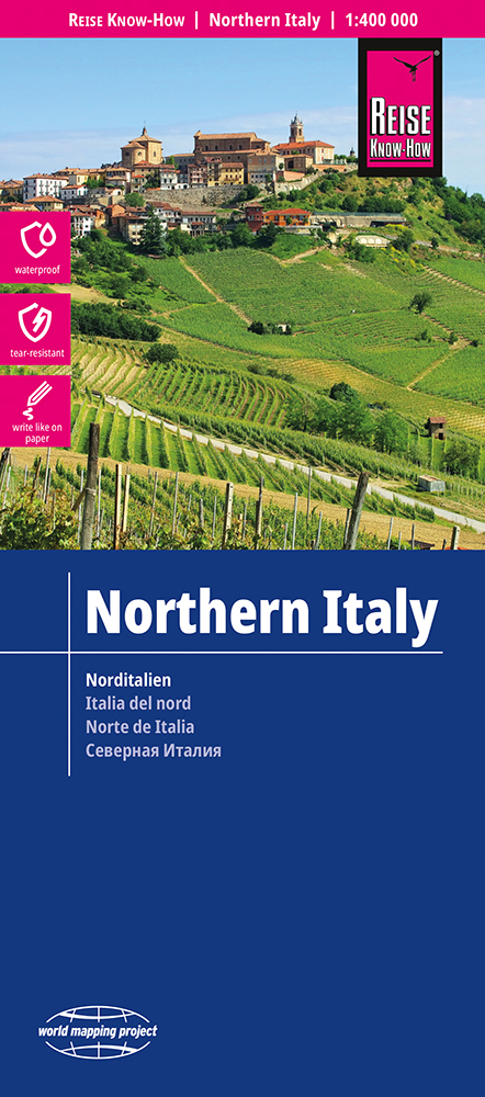 Online bestellen: Wegenkaart - landkaart Noord Italië - Italien, Nord | Reise Know-How Verlag